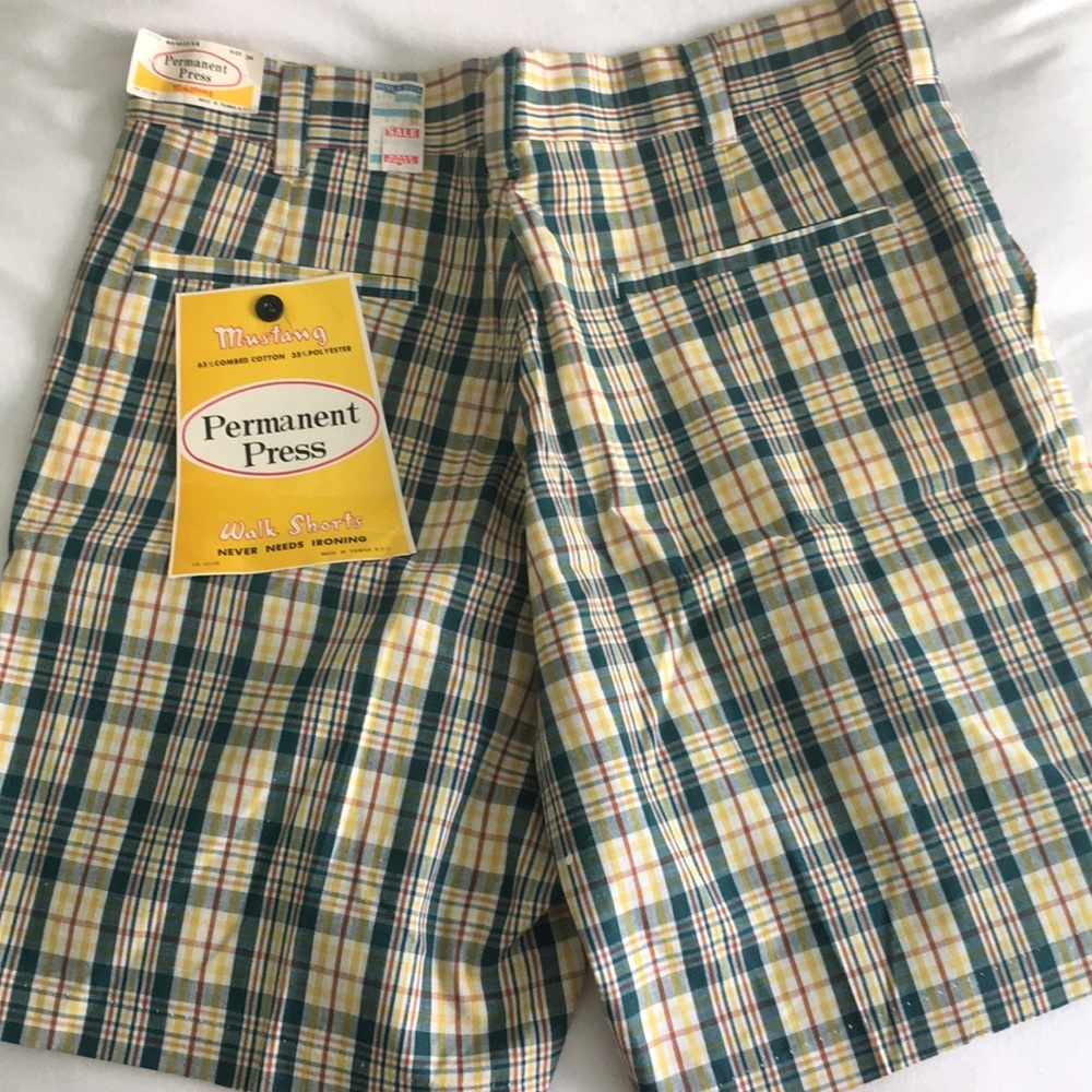 Brand New, Unworn, Vintage 60’s Men Walking Shorts